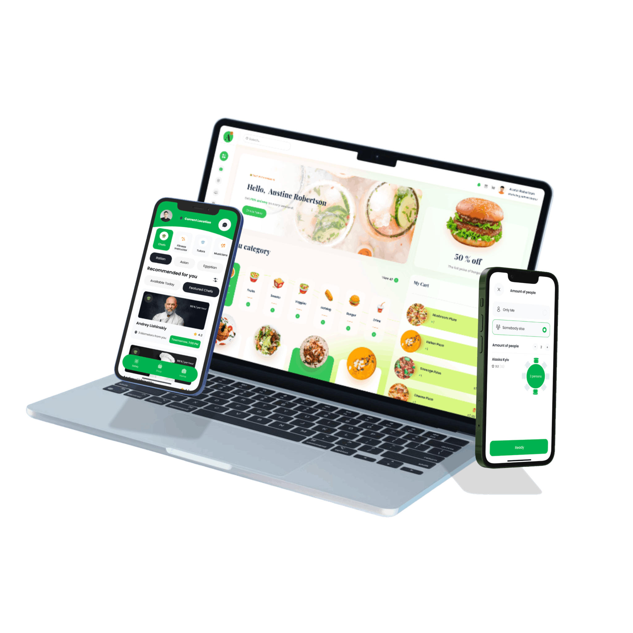 App mockup