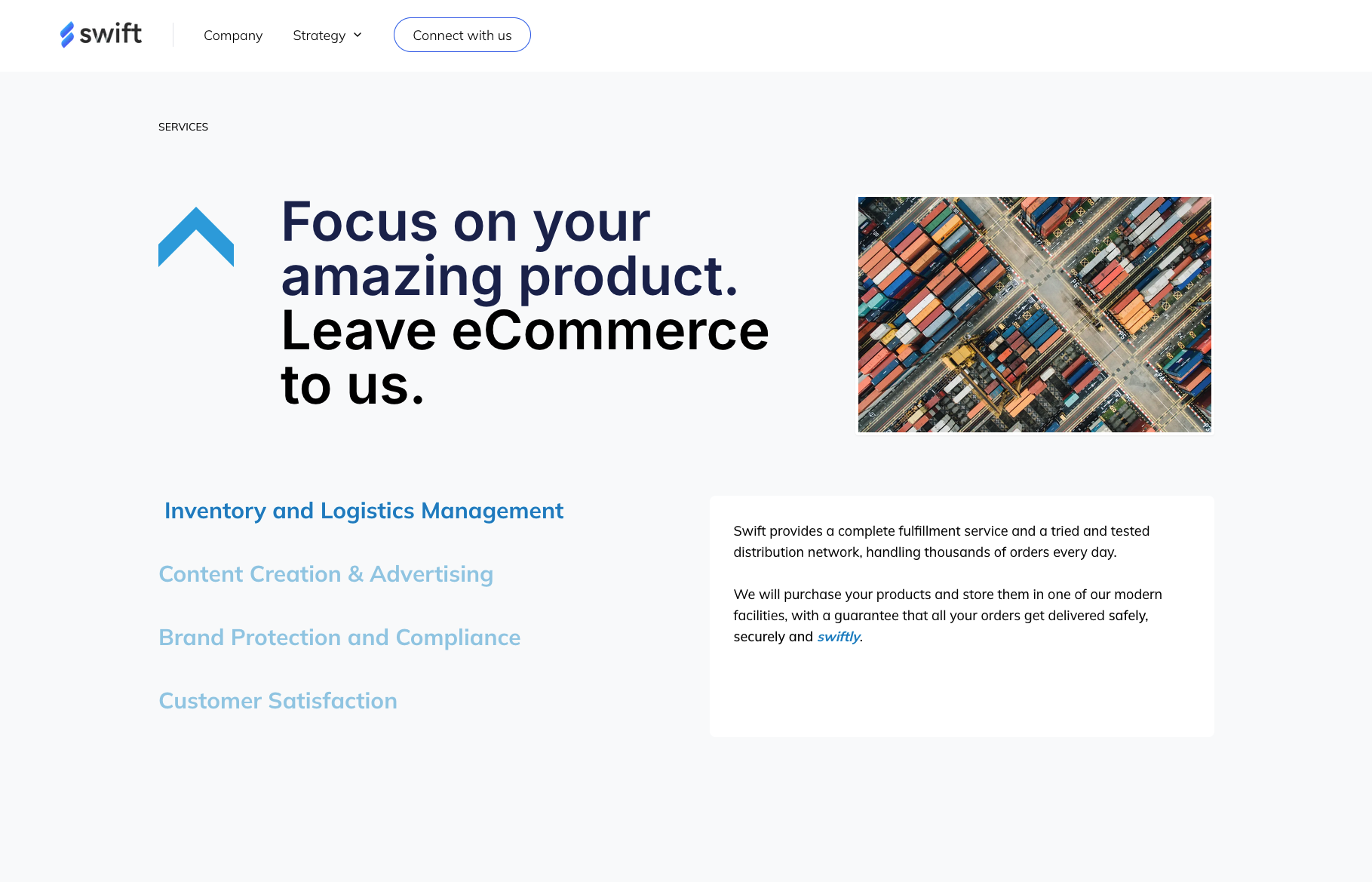 Swift – services